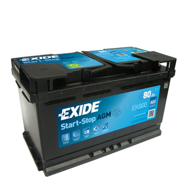 EXIDE AGM 115 BATTERY TYPE EK800 | Car Batteries | RAC Shop