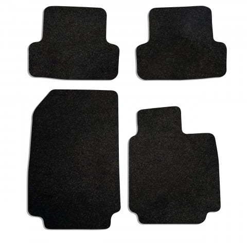 Renault Clio 2009 2013 4 Pieces 2 Clips Car Mats Standard