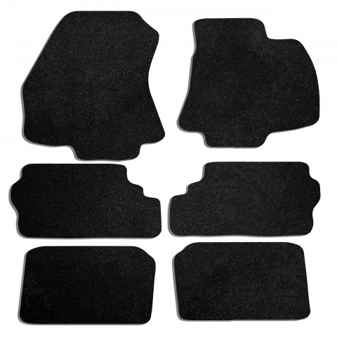 Vauxhall Zafira 1998 2005 6 Pieces 0 Clips Car Mats Rubber