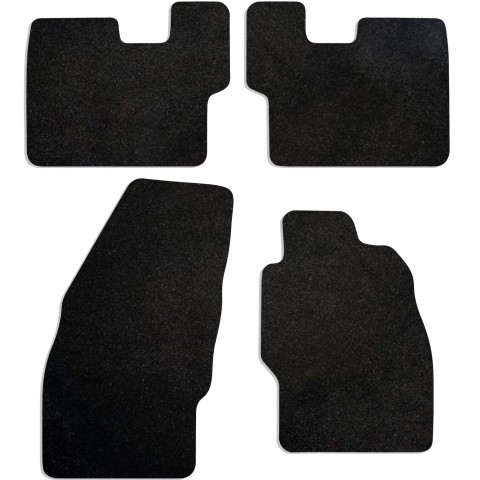 Vauxhall Corsa D 2007 2014 4 Pieces 4 Clips Car Mats Rubber